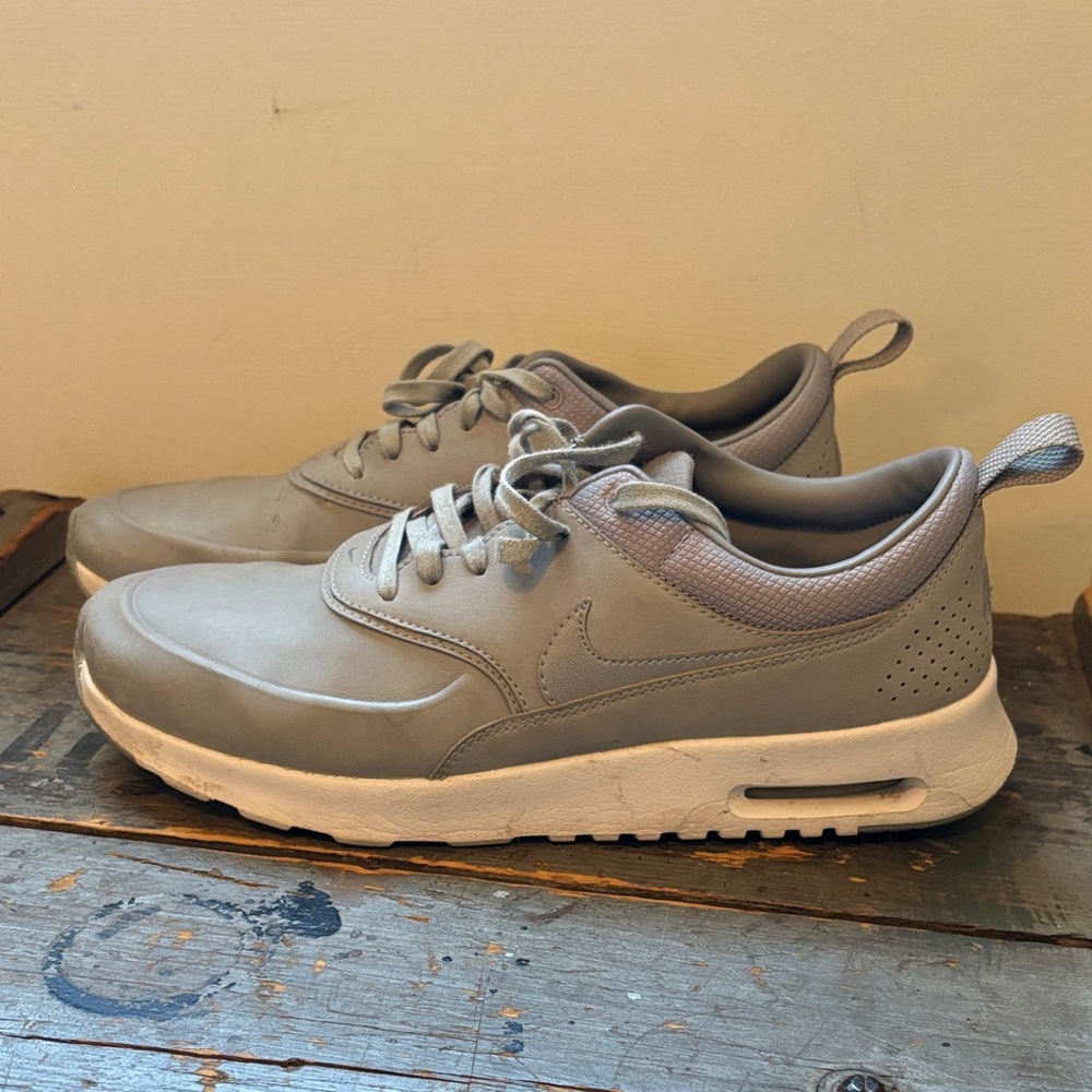 Nike womens grey and White Sneakers